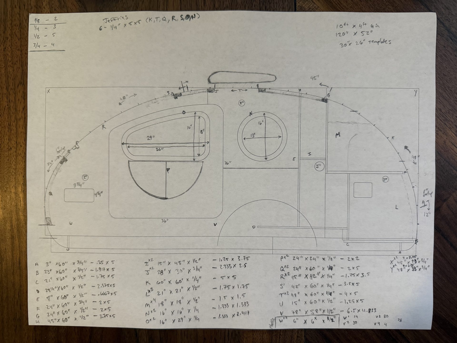 Blueprint and design plans
